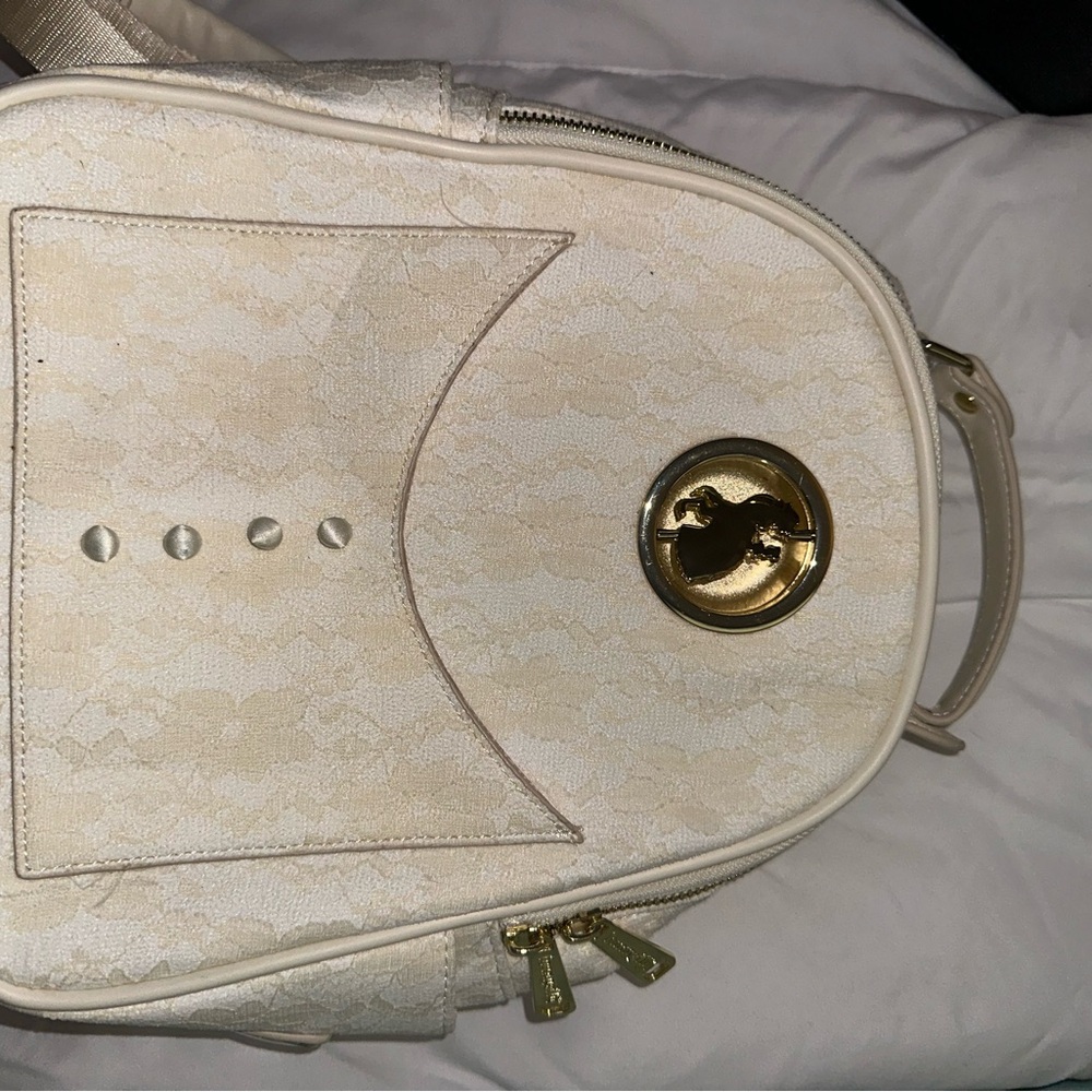 Disney Beauty And The Beast Loungefly Backpack An… - image 1